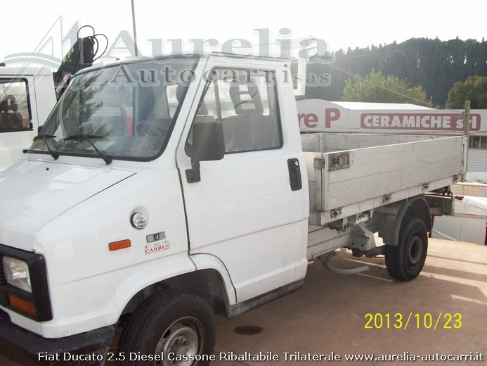 Fiat ducato ribaltabile trilaterale 1986 aurelia autocarri 03