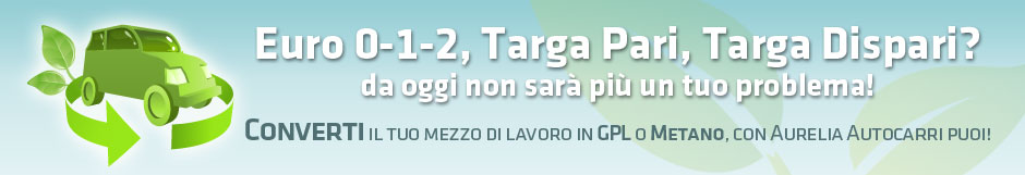 Bi Fuel conversione impianti da Benzina a GPL